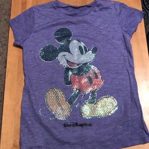 Girls Disney Parks size L Mickey Mouse shirt